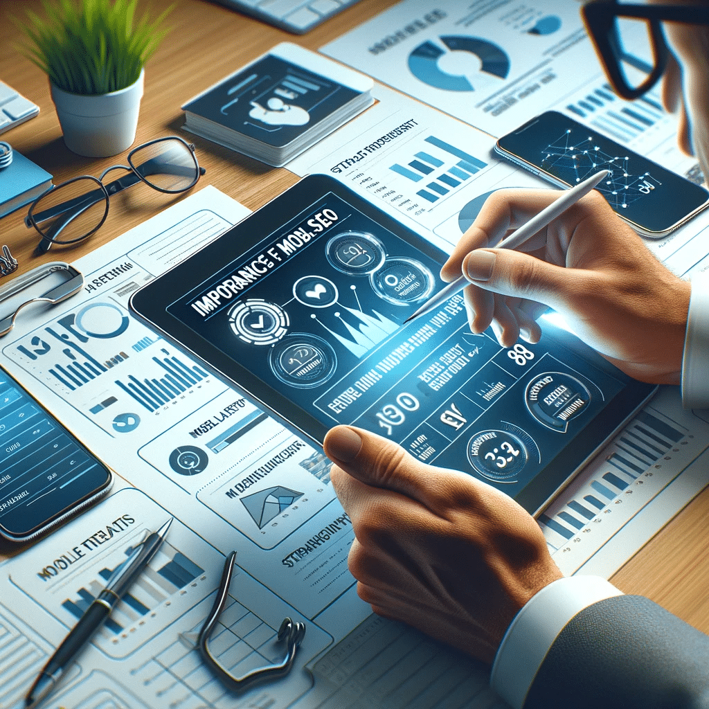 Usuario navegando correctamente en su tableta en sitio web responsivo | Posiciona.Digital