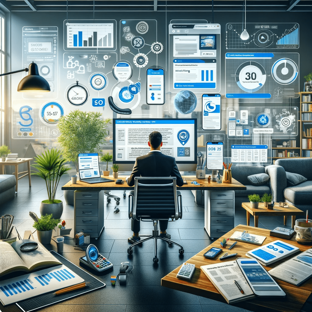 Especialista en SEO usando herramientas para optimización móvil. | Posiciona.Digital