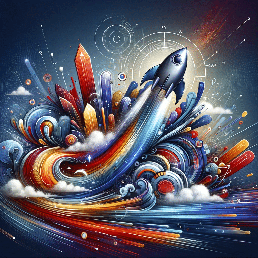Optimización web y experiencia de usuario abstracto | Posiciona.Digital