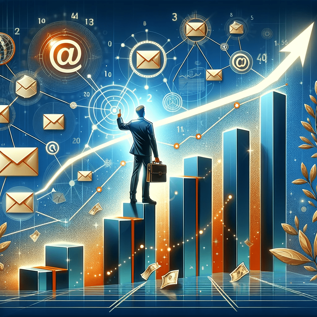 Escalera de éxito con herramienta en pymes vía email marketing. | Posiciona.Digital