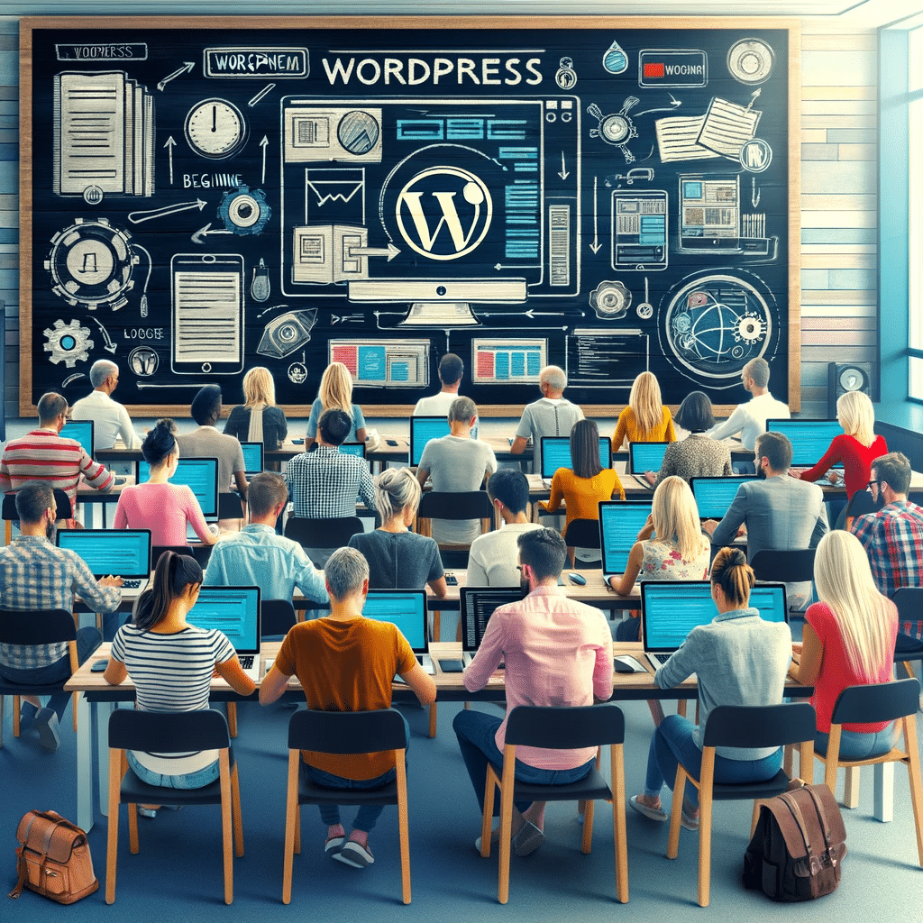 Grupo diverso aprendiendo desarrollo WordPress | Posiciona.Digital