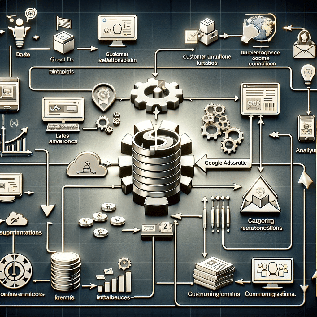 Proceso técnico de integración de Google Ads con sistemas CRM | Posiciona.Digital