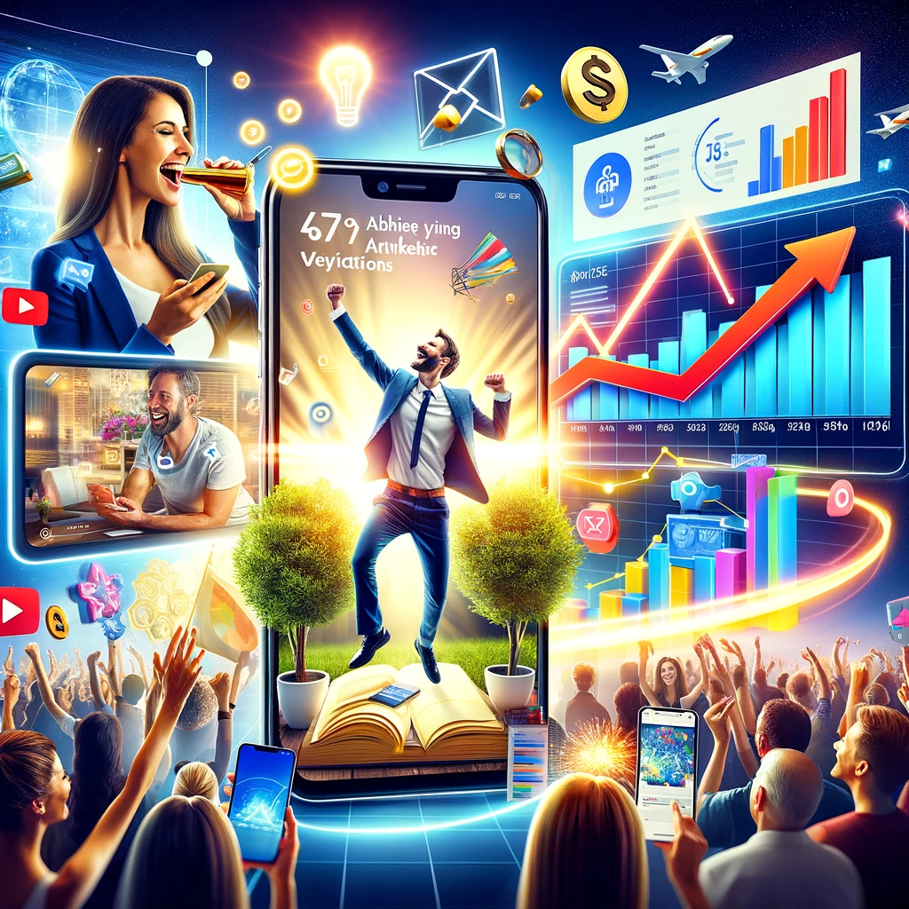 Collage del impacto positivo de la publicidad en vídeo con Google Ads | Posiciona.Digital