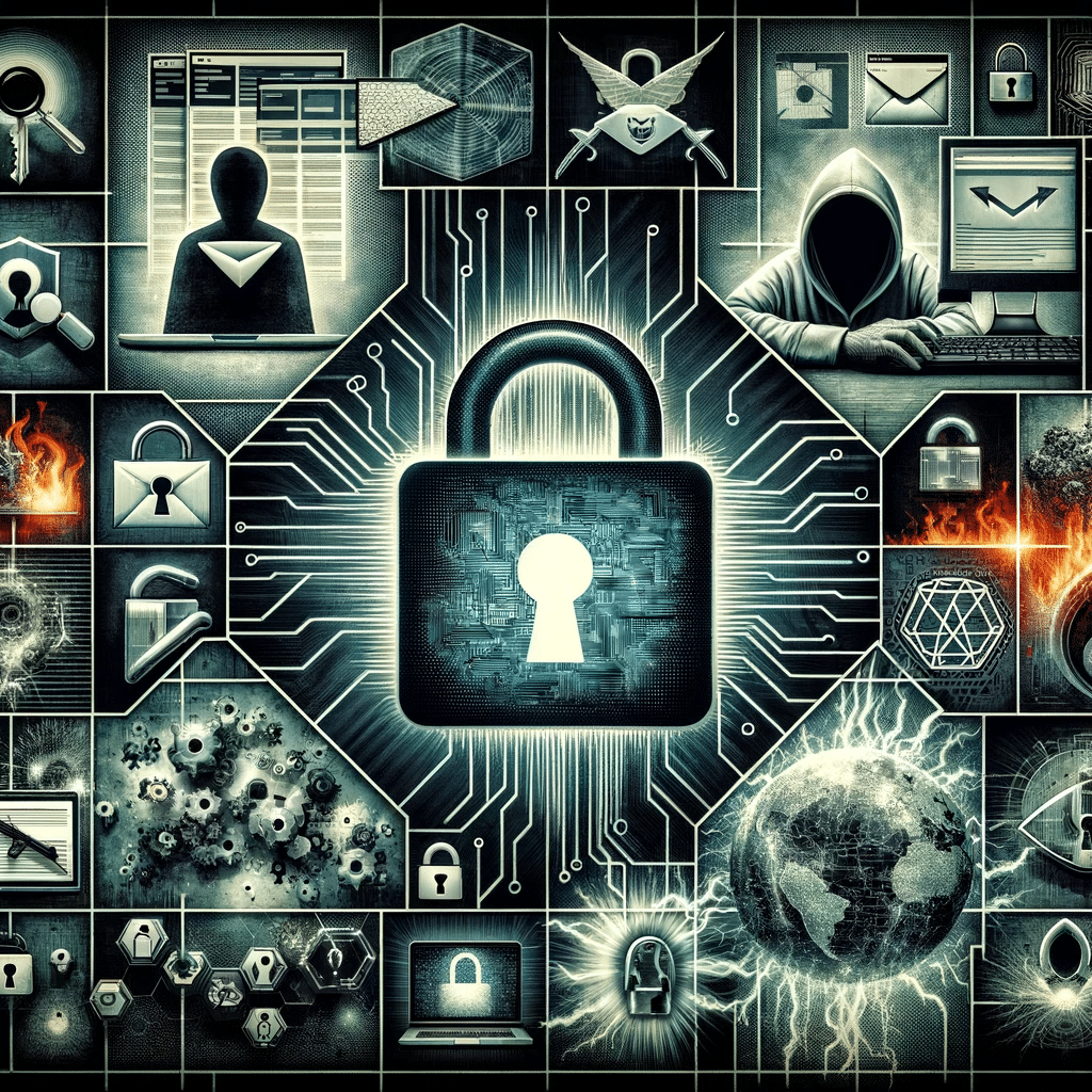 Símbolos de ataques cibernéticos comunes. La seguridad en el hosting cómo proteger tu sitio web de ataques cibernéticos | Posiciona.Digital