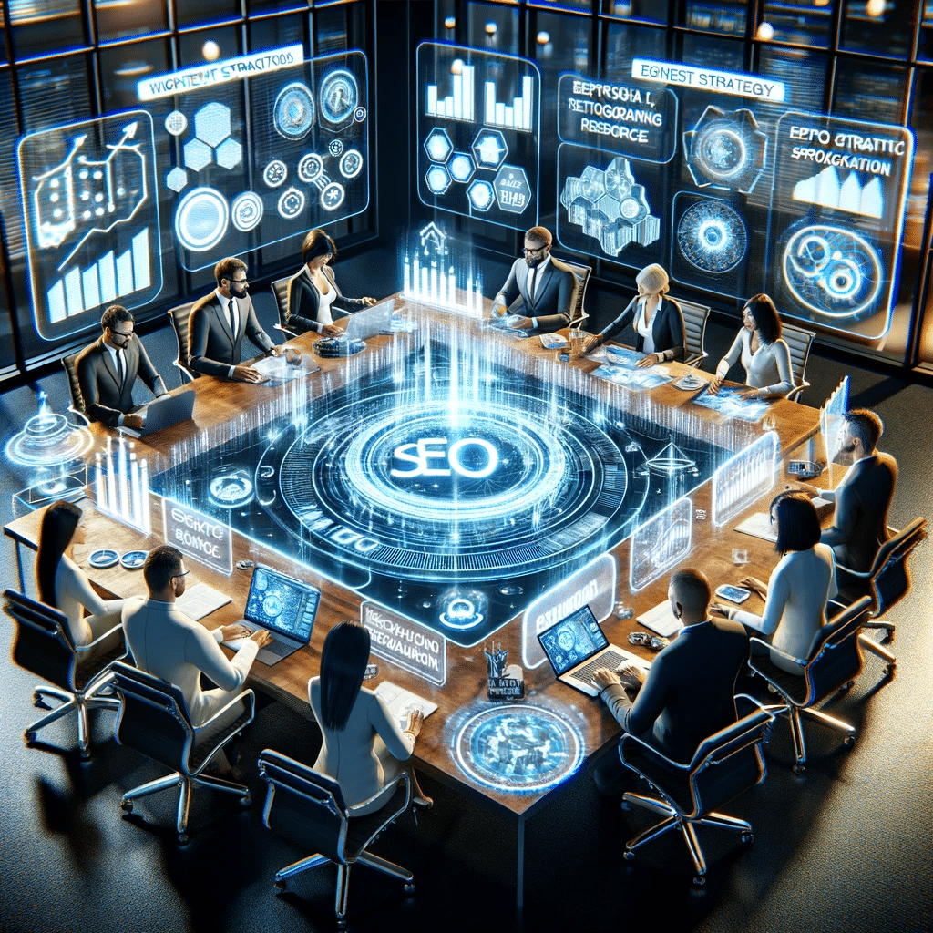 Equipo desarrollando estrategias SEO 2024 | Posiciona.Digital