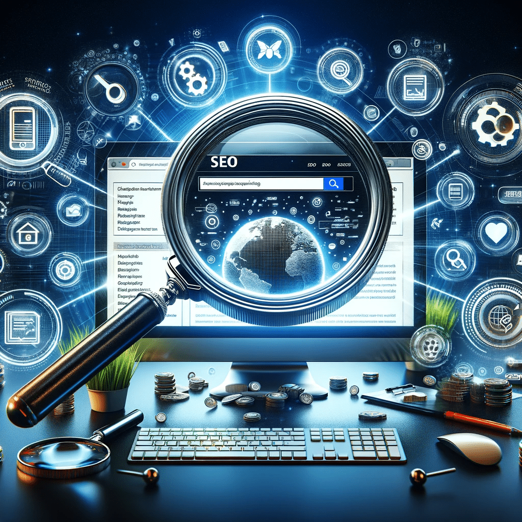 Optimización SEO de un portfolio online visualizado | Posiciona.Digital