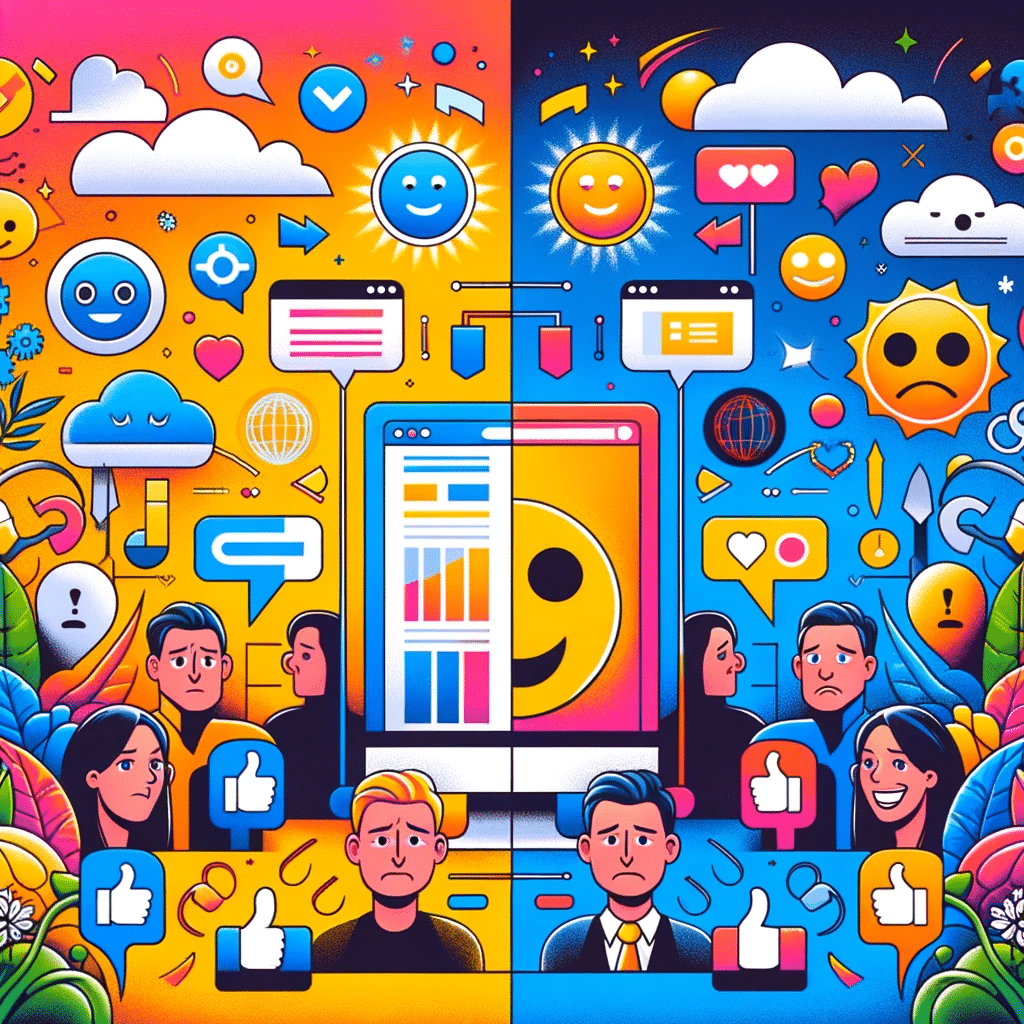 Contraste de éxito y fracaso en diseño por uso del color | Posiciona.Digital