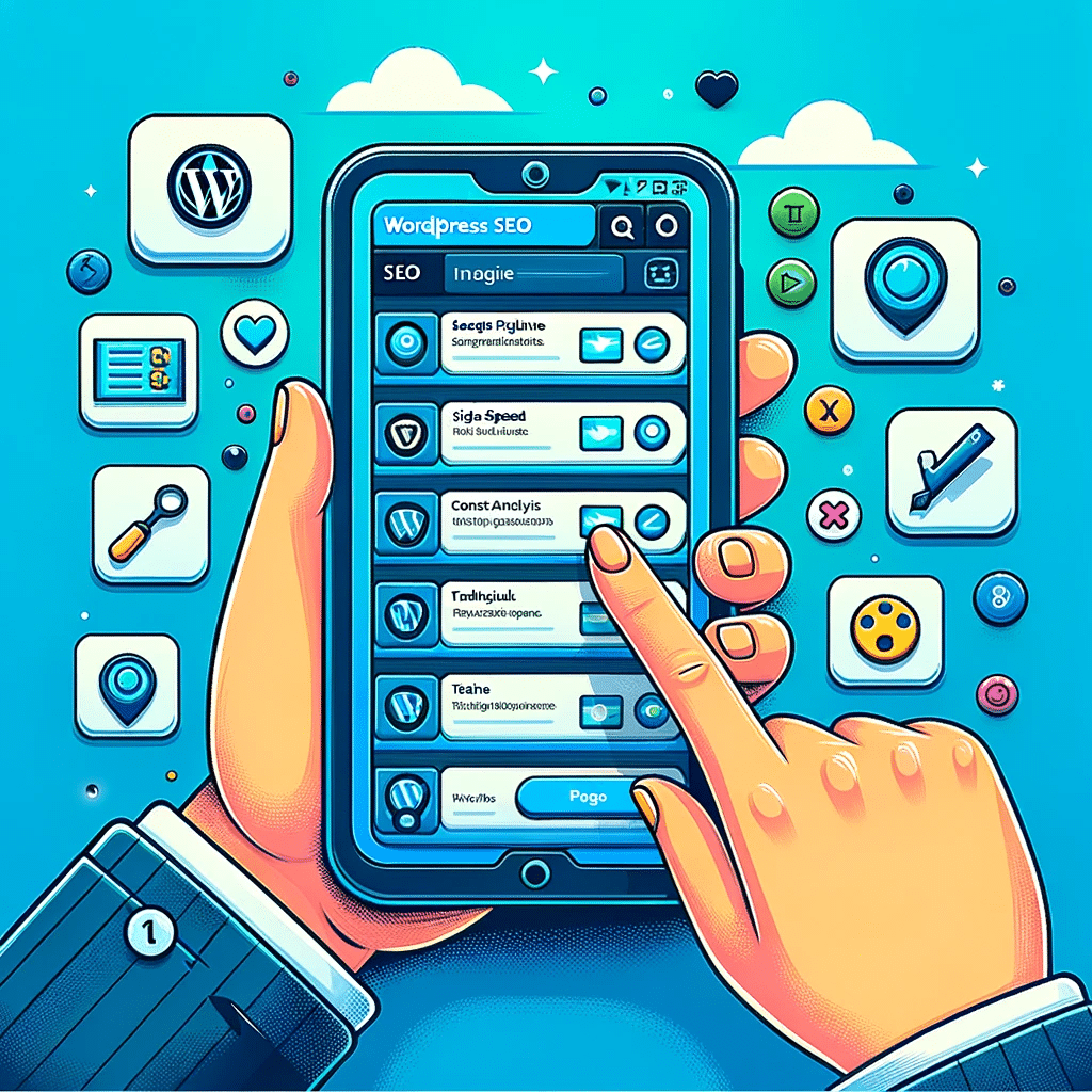 Móvil con plugins SEO para WordPress | Posiciona.Digital