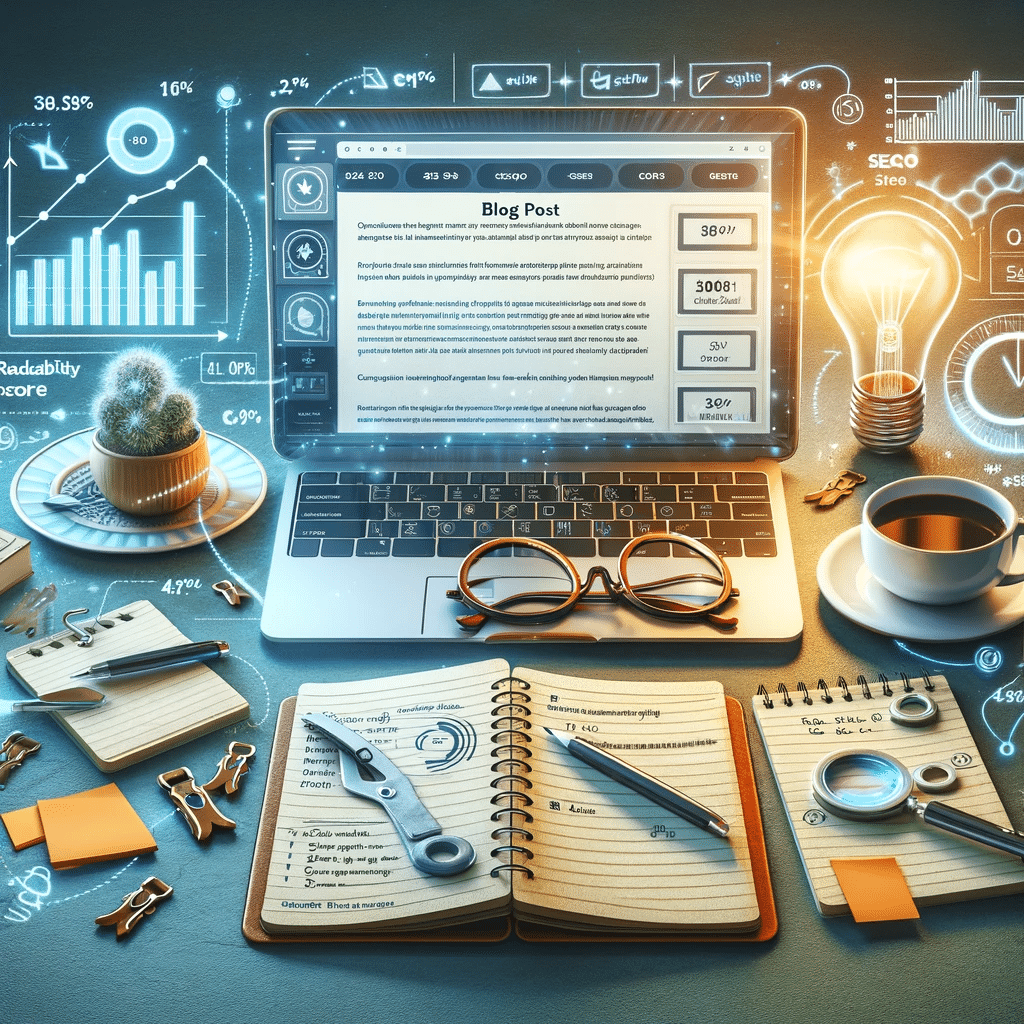 Optimización de contenido en pantalla de laptop para SEO. Público objetivo y publicaciones | Posiciona.Digital