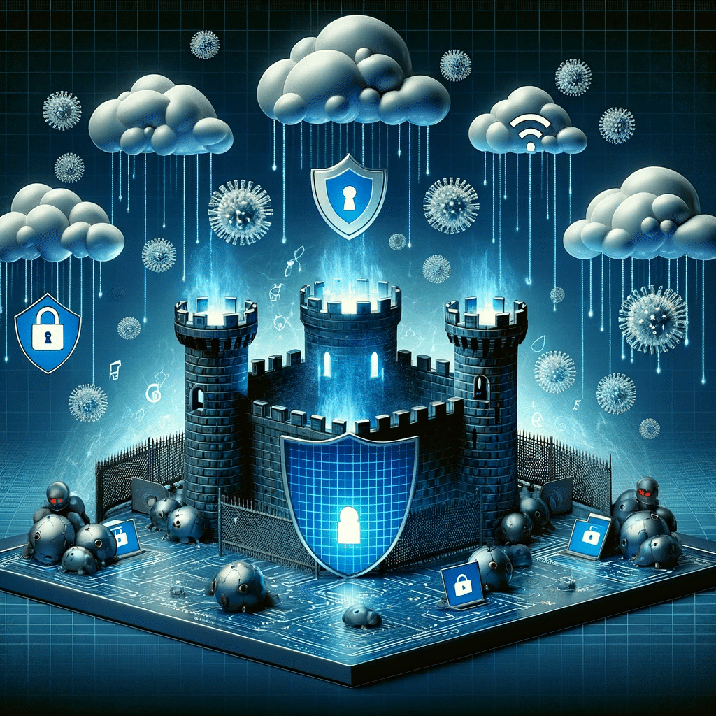 Fortaleza digital protegida contra ataques cibernéticos | Posiciona.Digital