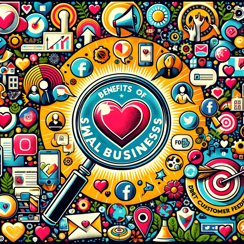 Beneficios de redes sociales para pymes visualizados. Información social media. | Posiciona.Digital