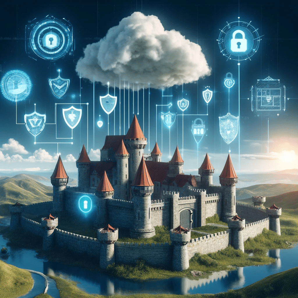 Castillo digital de seguridad y fiabilidad. alojamiento web servidor privado virtual conocimientos técnicos cuentas de correo | Posiciona.Digital