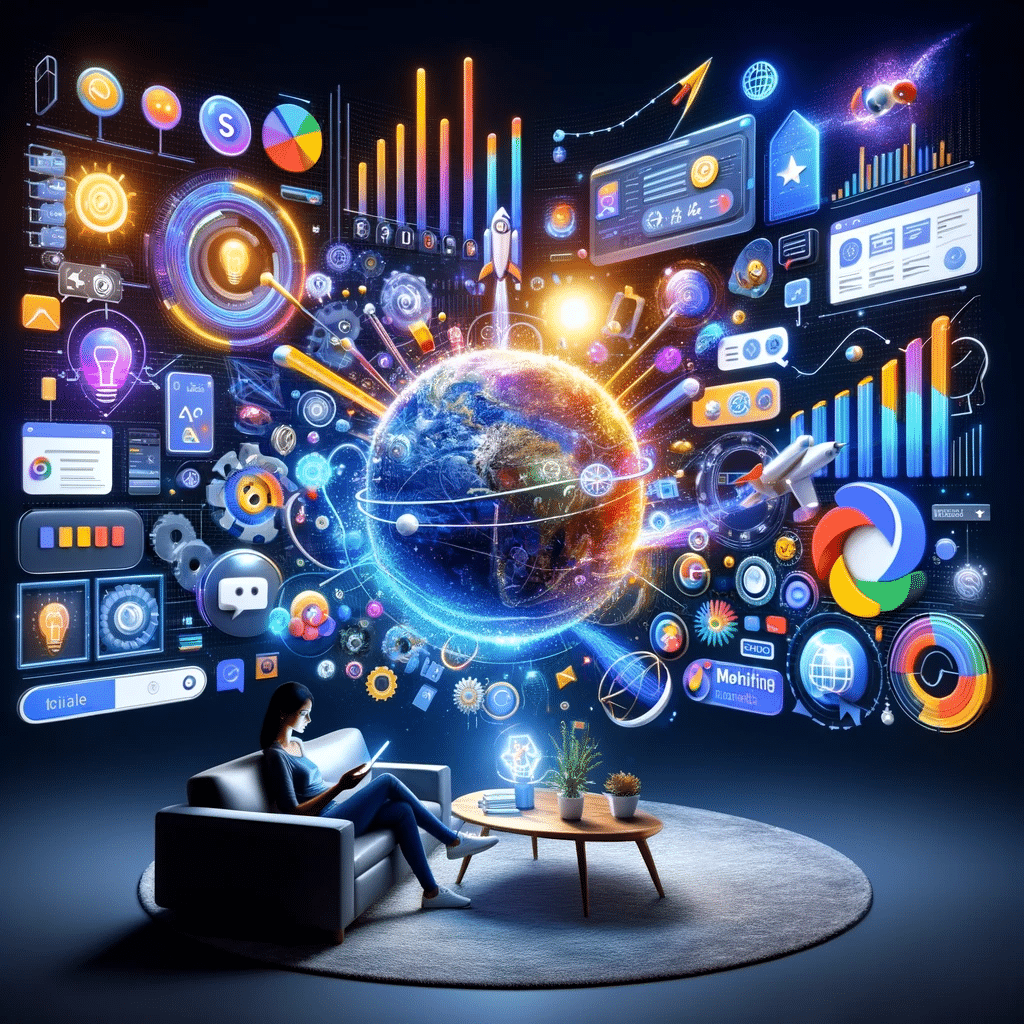 Mantenerse actualizado en publicidad móvil de Google Ads. Inteligencia artificial en internet, publicidad en Google | Posiciona.Digital