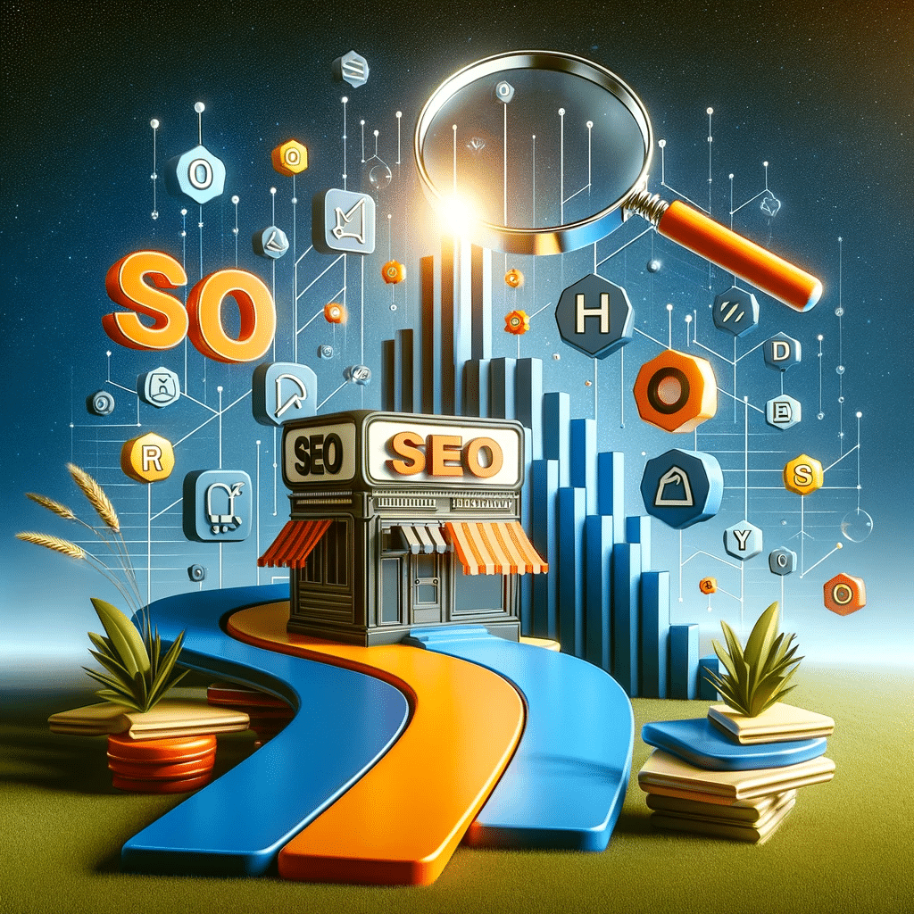 Concepto de SEO para tiendas online con Elementor. Crear un sitio web de categorías elementor te permite diseño web | Posiciona.Digital