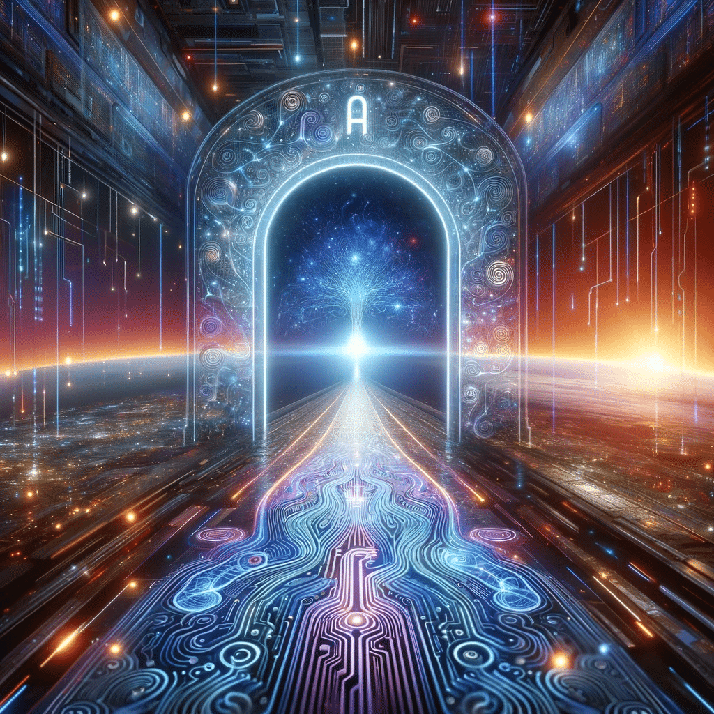 Portal futurista al futuro de Google Ads con IA. Otros sitio web con performance max | Posiciona.Digital