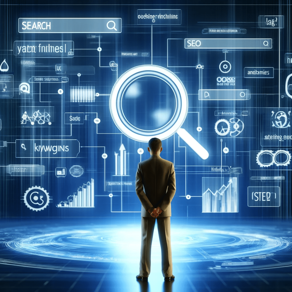 Persona desarrollando estrategias SEO en pantalla. Página enlace consejos keywords páginas web posicionamiento web técnicas | Posiciona.Digital