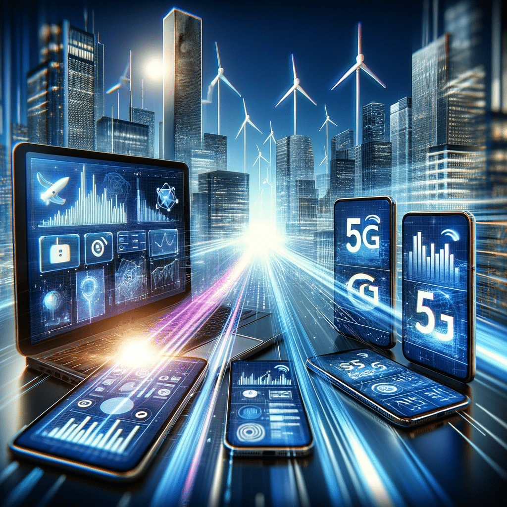 Dispositivos con datos SEO adaptándose a 5G. Sector de empresas Marketing sitios web empresas de marketing de empresas | Posiciona.Digital